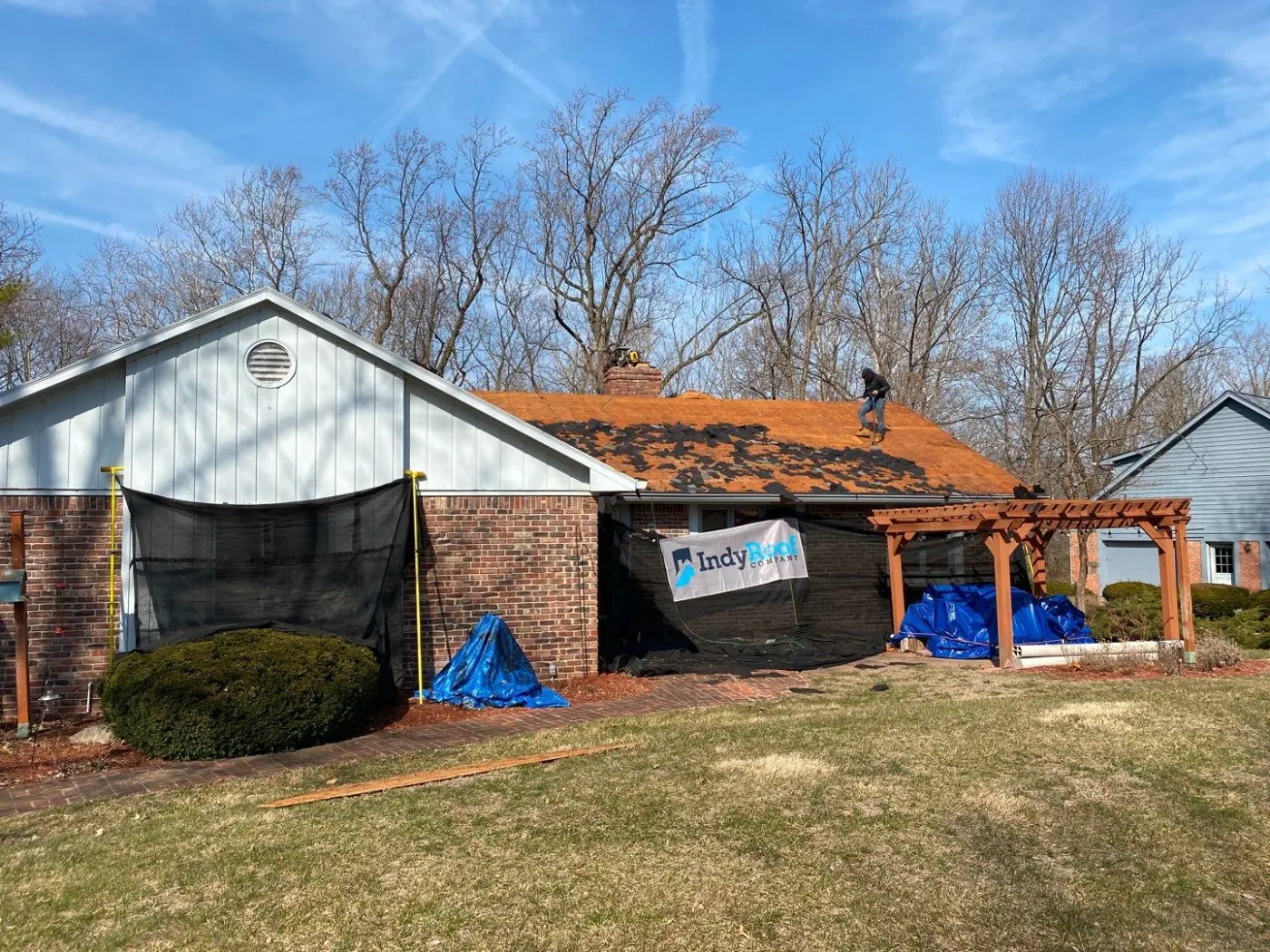 Storm-damaged siding documented in Springmill Ponds